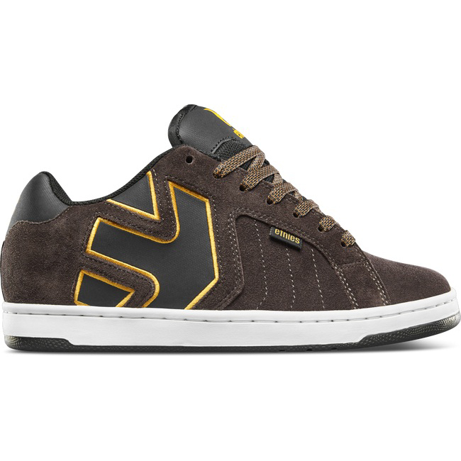 Etnies FADER 2 Sneakers Heren Zwart/Bruin BE-QYQJEN